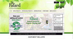 Desktop Screenshot of fafard.com